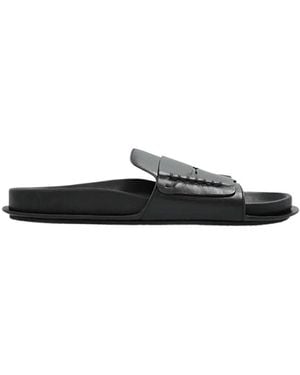 Jacquemus Sliders - Negro