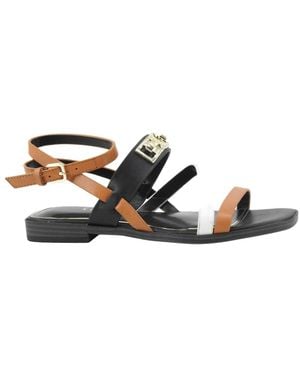 Guess Flat Sandals - Brown