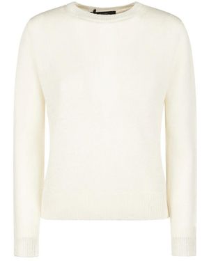 Max Mara Round-Neck Knitwear - White