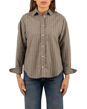 MC2 Saint Barth Overhemden ,Bruin ,Gigy Flannel - Rood