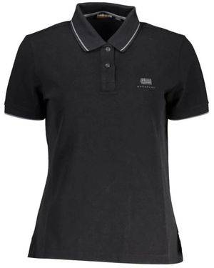 Napapijri Zwarte Katoenen Polo