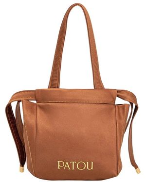 Patou Kleine Beuteltasche - Braun