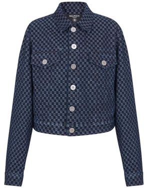 Balmain Denim Jack - Blauw