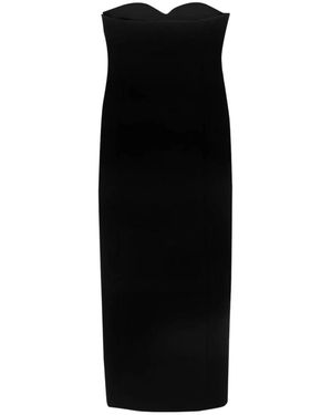 KHAITE Midi Dresses - Negro