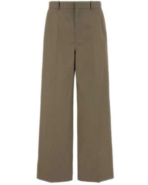 Balenciaga Wide Trousers - Green