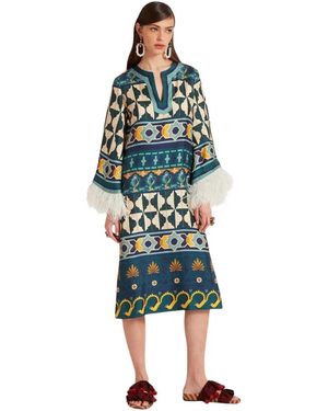 La DoubleJ Midi Dresses - Blu