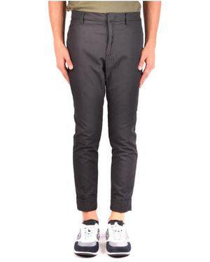Paolo Pecora Slim-Fit Trousers - Grey