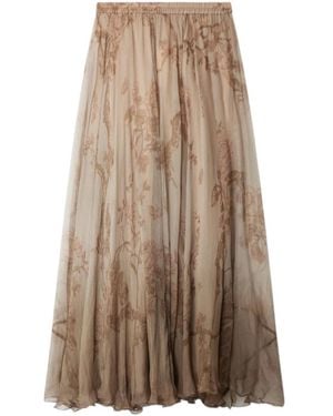 Mes Demoiselles Maxi Skirts - Brown