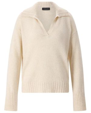 Roberto Collina V-Neck Knitwear - Blanc