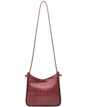 Dragon Diffusion Tassen ,Rood ,Leer Glendhu Optical Hobo