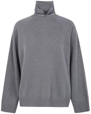 Brunello Cucinelli Cashmere Knitwear - Gris