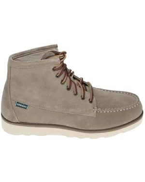 Sebago Lace-Up Boots - Grey