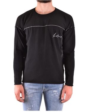Isabel Benenato Long Sleeve Tops - Black
