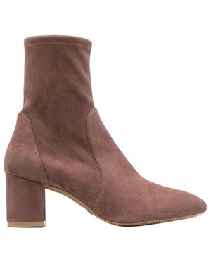 Stuart Weitzman Bottines - Marron