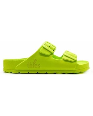 Thies 1856 Ecofoam Sandalen Für Herren - Grün