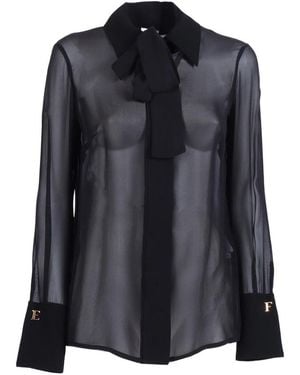 Elisabetta Franchi Shirts - Negro
