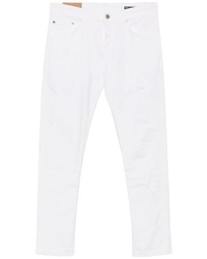 Dondup Mius Slim Jeans - Wit