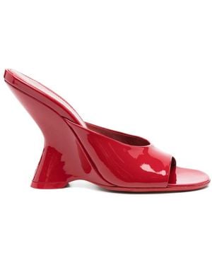 Dries Van Noten Heeled Mules - Rojo
