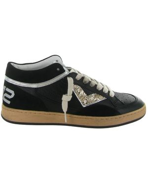 4b12 Sneakers - Zwart