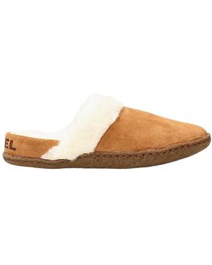 Sorel Schoenen ,Leer Nakiska Slide Ii - Bruin
