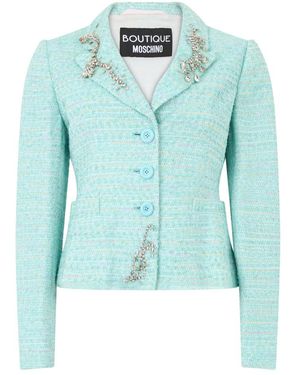 Moschino Elegante Blazer - Blauw
