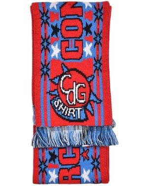 Comme des Garçons Winter Scarves - Rosso
