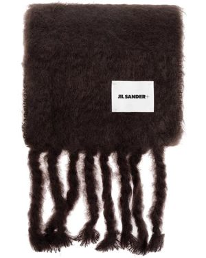 Jil Sander Winter Scarves - Black