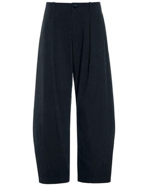 Bitte Kai Rand Broeken ,Zwart ,Wide Broeken - Blauw