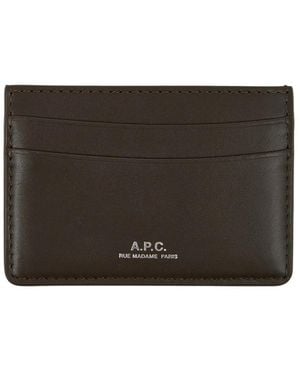 A.P.C. Wallets & Cardholders - Nero