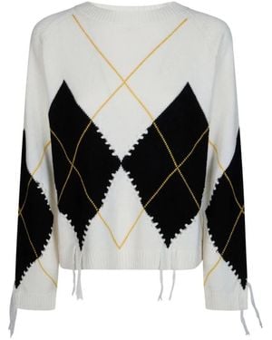 Pinko Round-Neck Knitwear - Nero