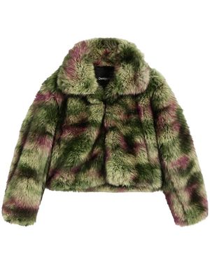 Desigual Faux Fur & Shearling Jackets - Vert