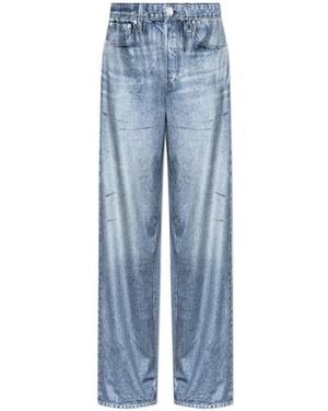 Rag & Bone Straight Trousers - Blu