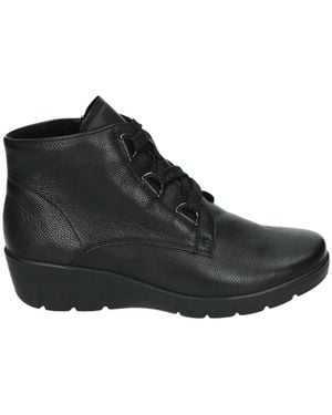 Semler Sportliche Schwarze Lederschuhe
