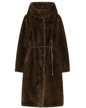 Seventy Faux Fur & Shearling Jackets - Marrón