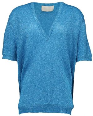 Circus Hotel Tops ,Blauw ,Blauwe T-Shirts