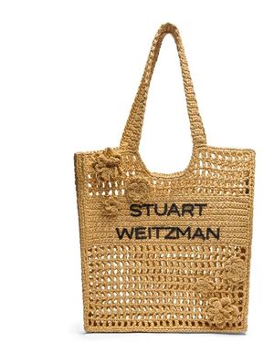 Stuart Weitzman Tassen ,Woven Magnolia Tote - Metallic