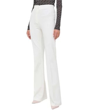Pinko Wide Trousers - Blanco