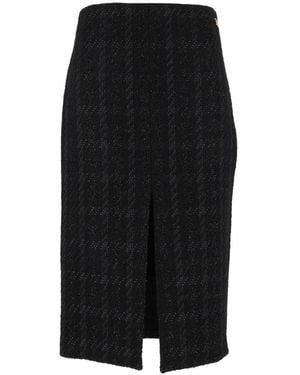 Elisabetta Franchi Midi Skirts - Negro