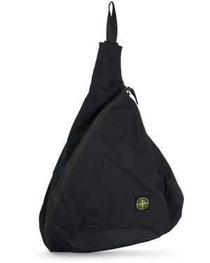 Stone Island Cross Body Bags - Black