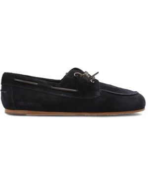 DSquared² Boat Shoes - Black