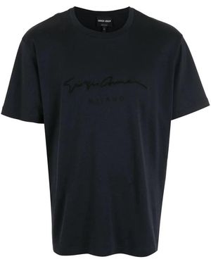 Giorgio Armani T-Shirts - Black