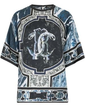 Roberto Cavalli T-Shirts - Blue