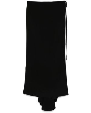Ann Demeulemeester Midi Skirts - Negro