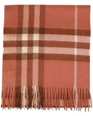 Burberry Accessoires ,Bruin ,Kasjmier Mu Giant Check Scarf