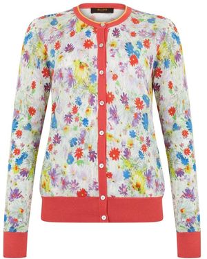 Moorer Maylea Cardigan - Rood