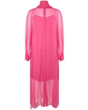 Alberta Ferretti Shirt Dresses - Pink