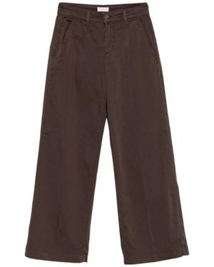 Liu Jo Wide Trousers - Marrone