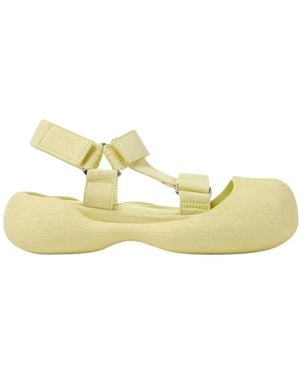 Camper Flat Sandals - Metallic