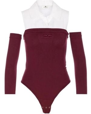 Elisabetta Franchi Body - Paars