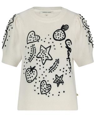 FABIENNE CHAPOT Round-Neck Knitwear - Bianco